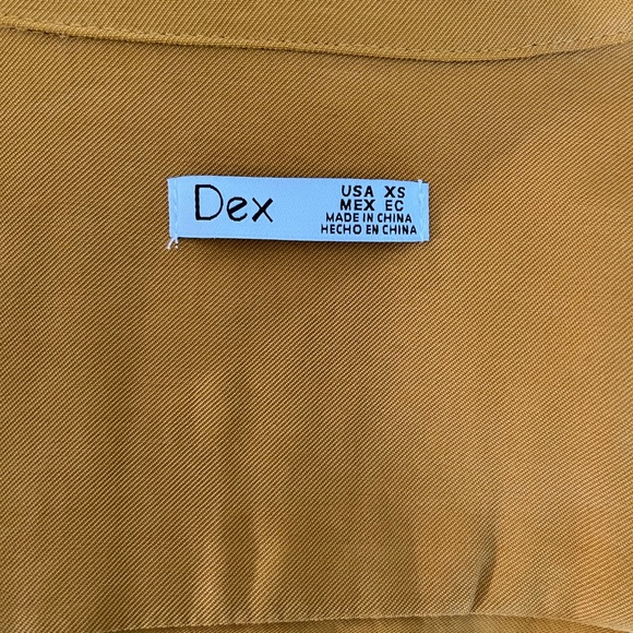 Dex mustard cropped cargo jacket - Picture 6 of 6